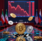 سقوط آزاد بیتکوین و اتریوم؟ مذاکرات صلح ایران و آمریکا بازار رمزارزها سقوط آزاد بیتکوین و اتریوم؟ مذاکرات صلح ایران و آمریکا بازار رمزارزها